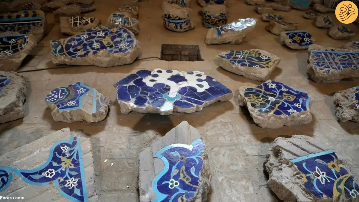 (تصاویر) گزارش رسانه خارجی از مسجد کبود تبریز