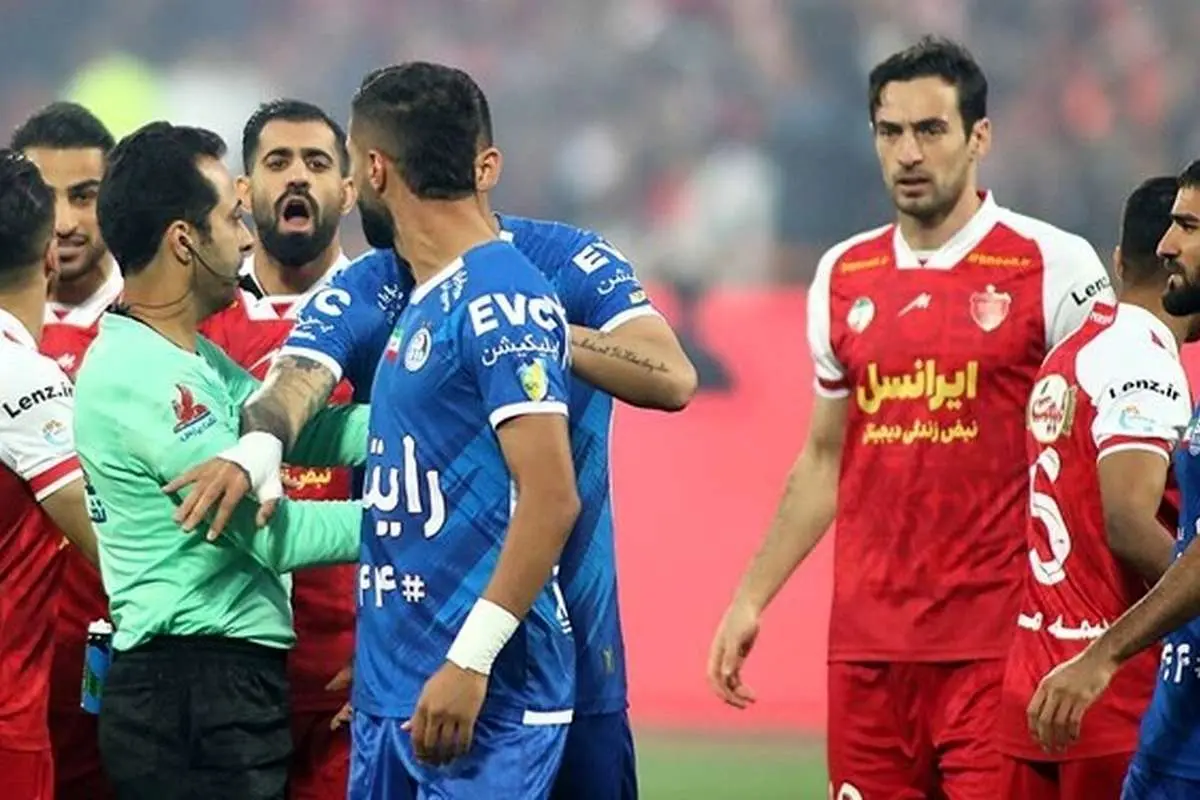 (ویدیو) صحنه مشکوک به خطا در محوطه پرسپولیس روی بلانکو