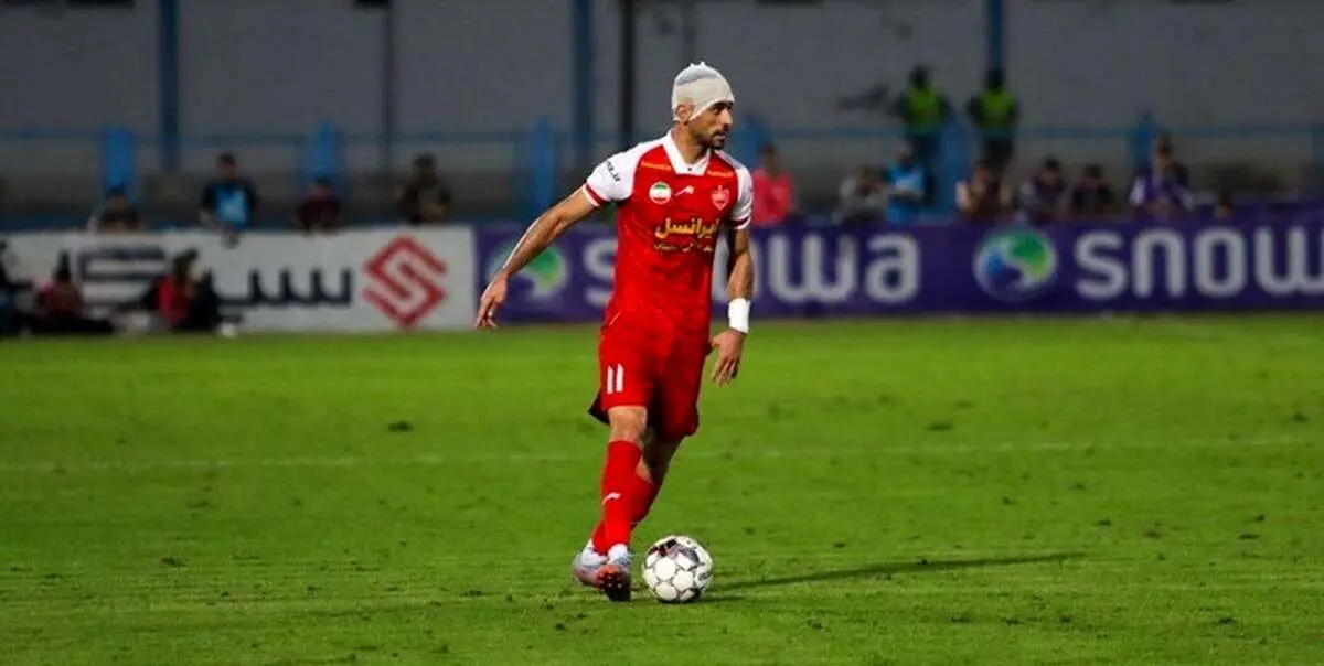 یک پرسپولیسی به بازی با استقلال خوزستان رسید