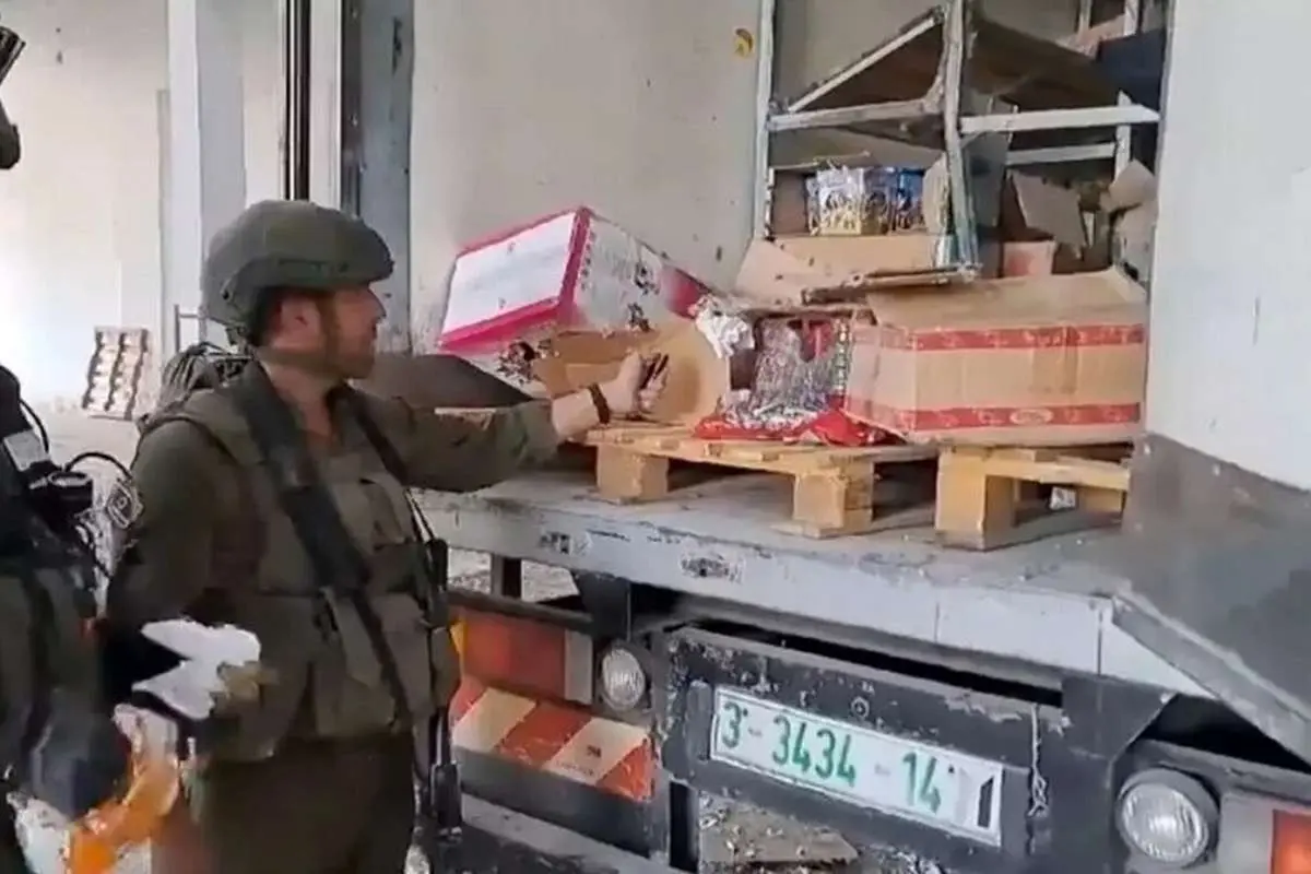 غارت و خرابکاری سربازان اسرائیلی در غزه