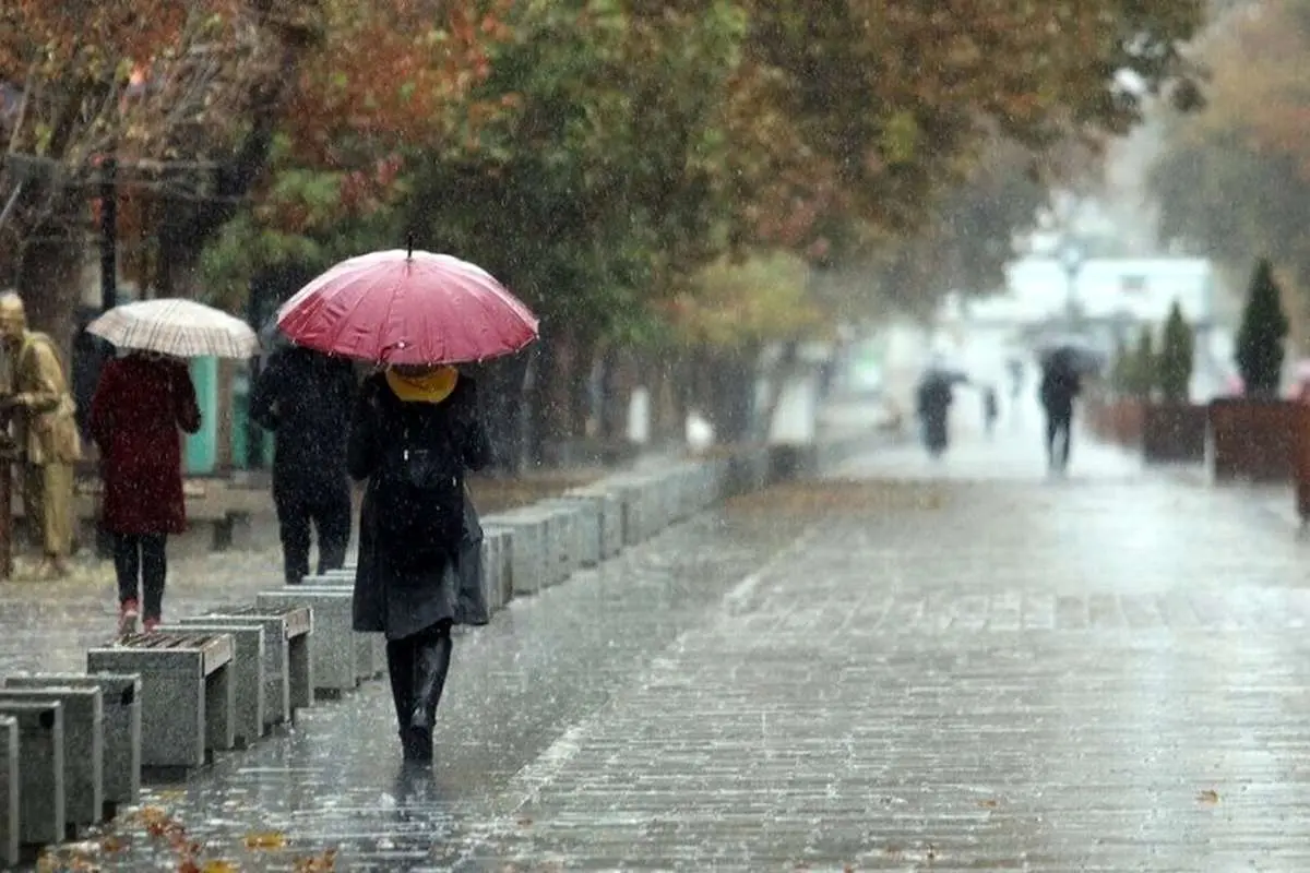 باران و کاهش دما در نوار شمالی / اوج بارش امروز در مازندران