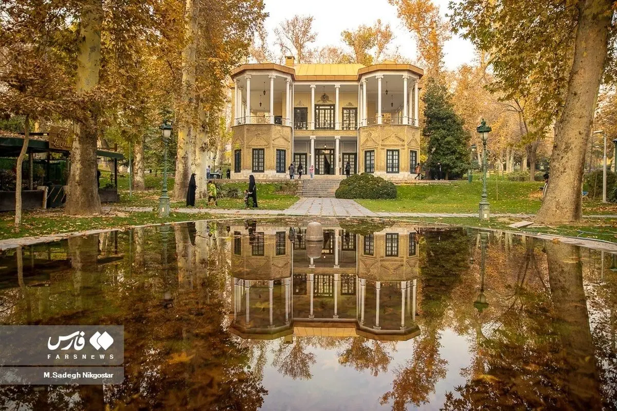 (تصاویر) پاییز در باغ موزه نیاوران