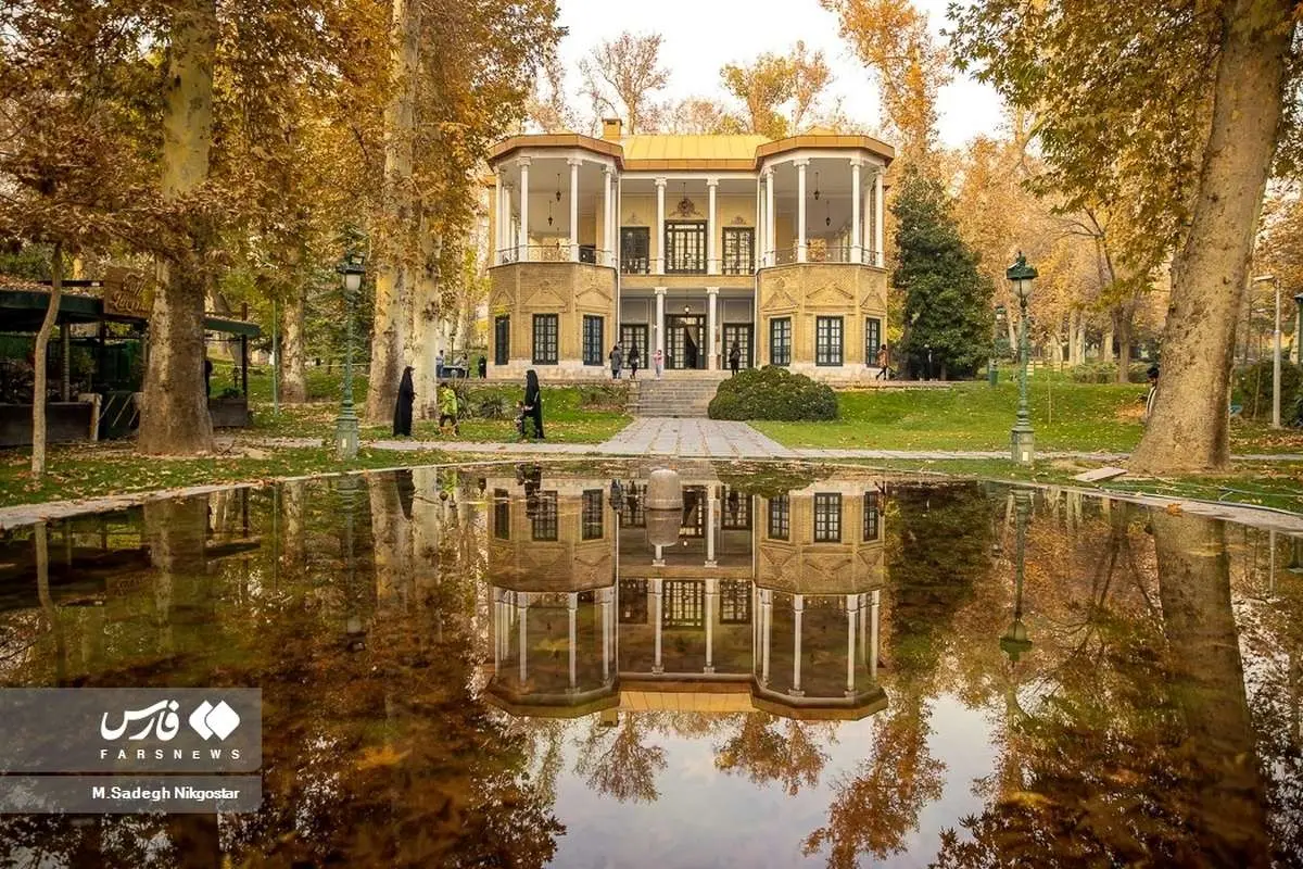 (تصاویر) پاییز در باغ موزه نیاوران