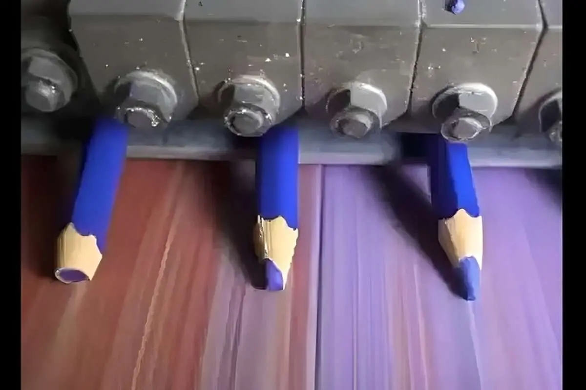 (ویدئو) دستگاه تراش اتوماتیک مداد