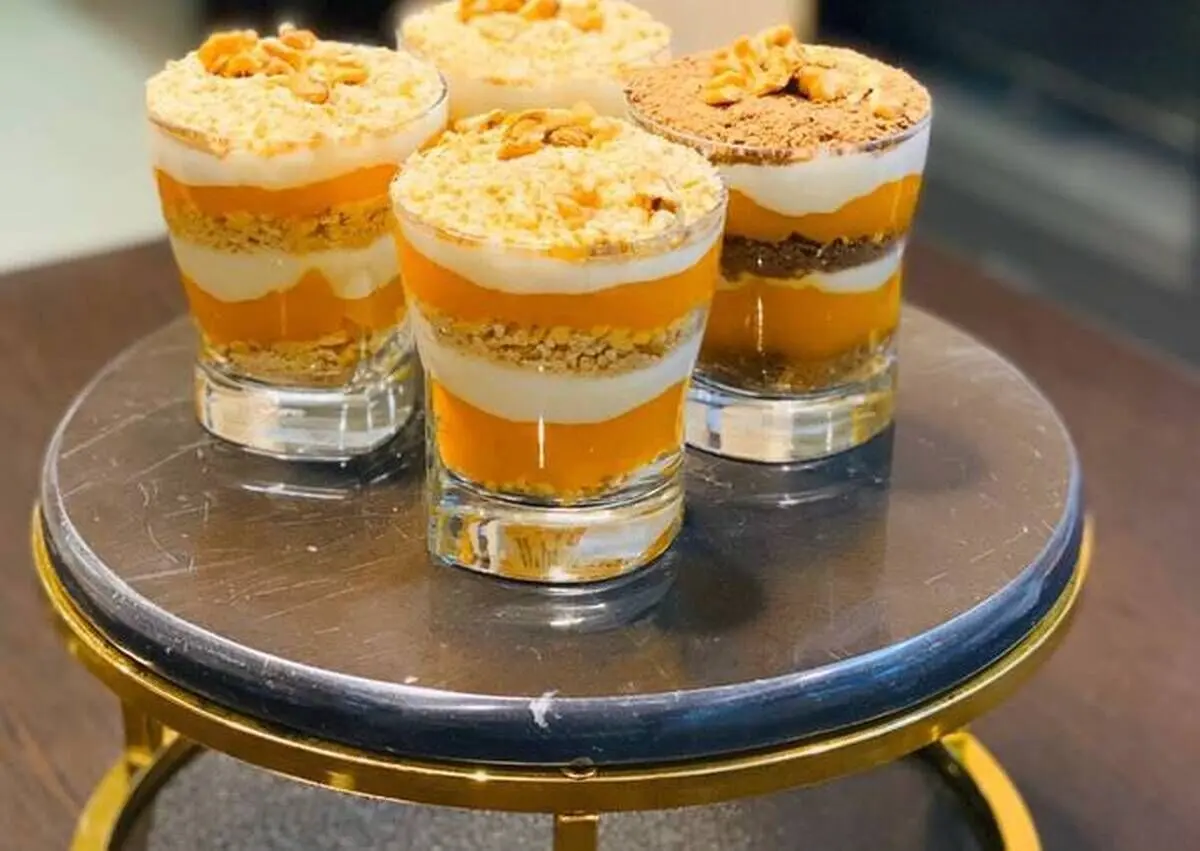 با کدو حلوایی یک دسر شیک و خوشمزه برای شب یلدا درست کنید