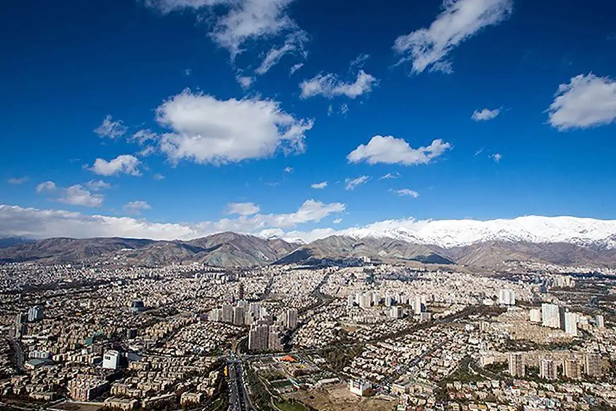 هواشناسی: باد و باران، هوای تهران را تا سهشنبه سالم نگه میدارد