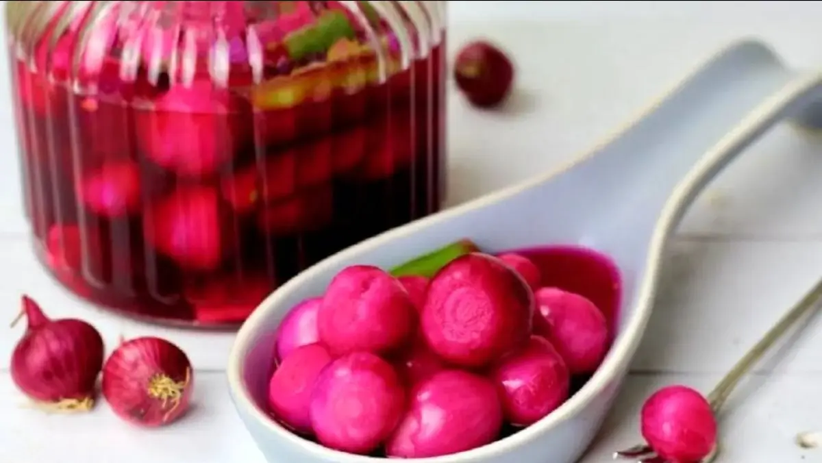 طرز تهیه ترشی پیاز بندری اصلی به روش بازاری