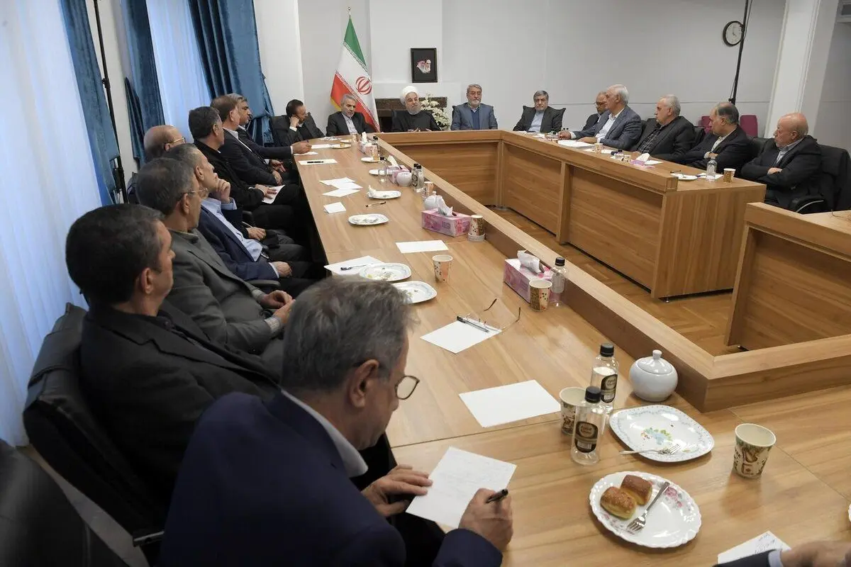 (عکس) دیدار حسن روحانی با استانداران دولتش/ نوبخت، رحمانی فضلی و واعظی هم آمدند