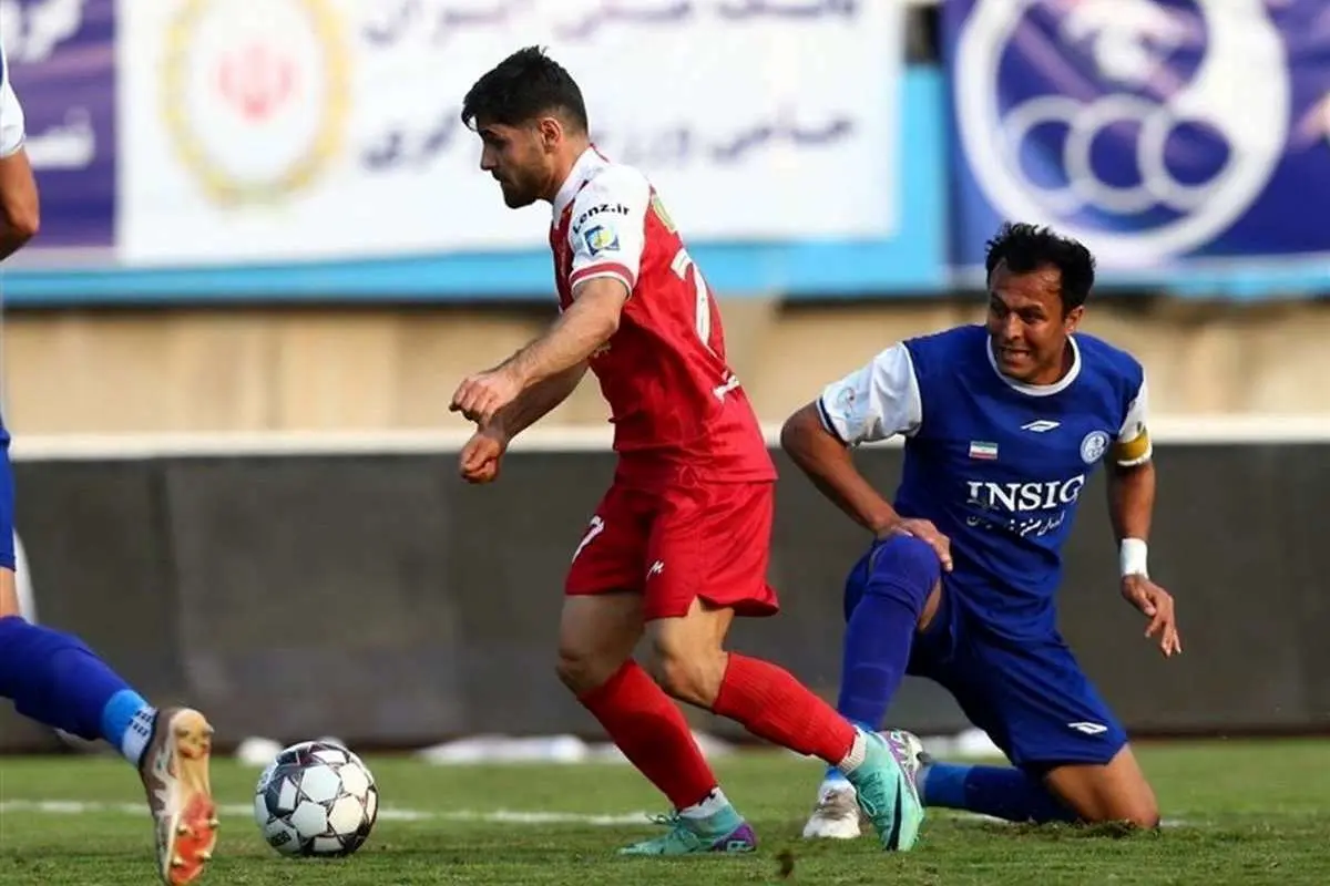 (ویدیو) خلاصه بازی استقلال خوزستان ۲ - پرسپولیس ۲