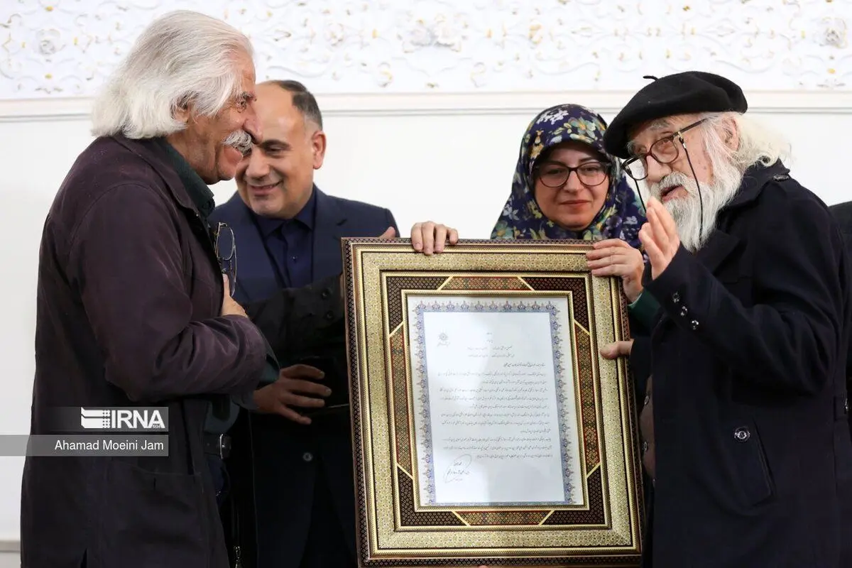 (تصاویر) مراسم نکوداشت «حسین محجوبی» نقاش و معمار برجسته معاصر