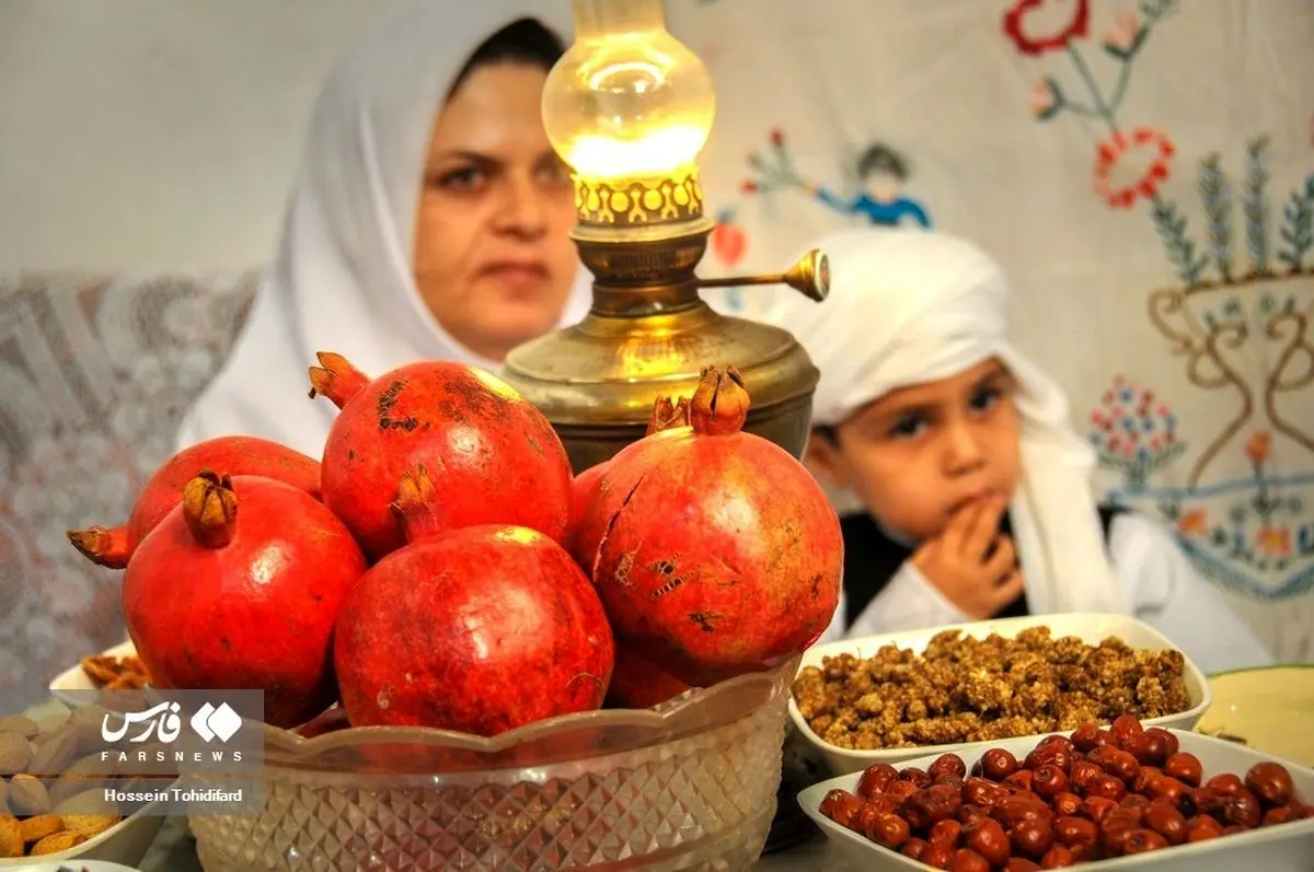 (تصاویر) شب یلدا و سنت دورهمی در خراسان جنوبی