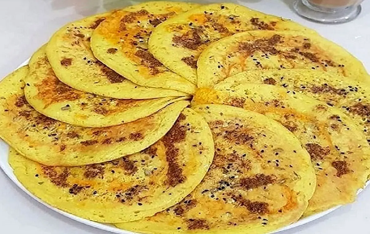 طرز تهیه نان شلشلو (شل شلی) جنوبی؛ خوشمزه و مخصوص