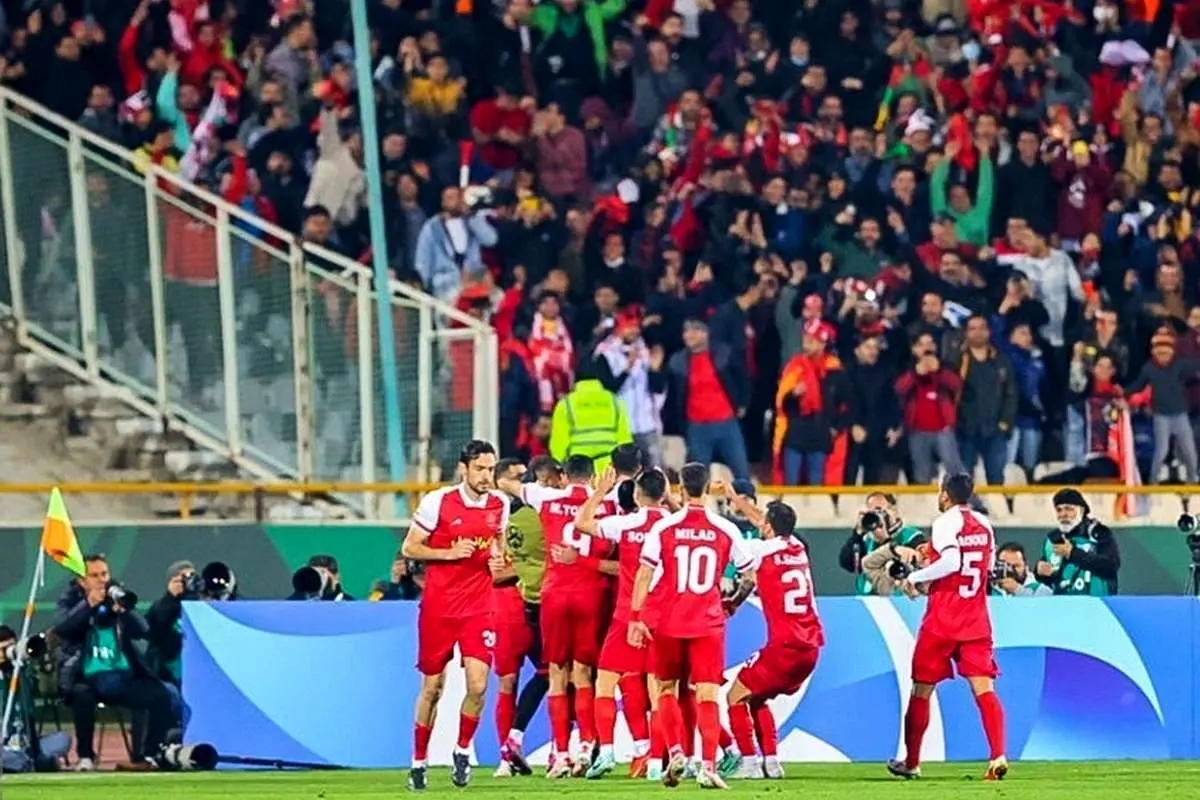 برد میلیمتری پرسپولیس برابر نساجی آشفته