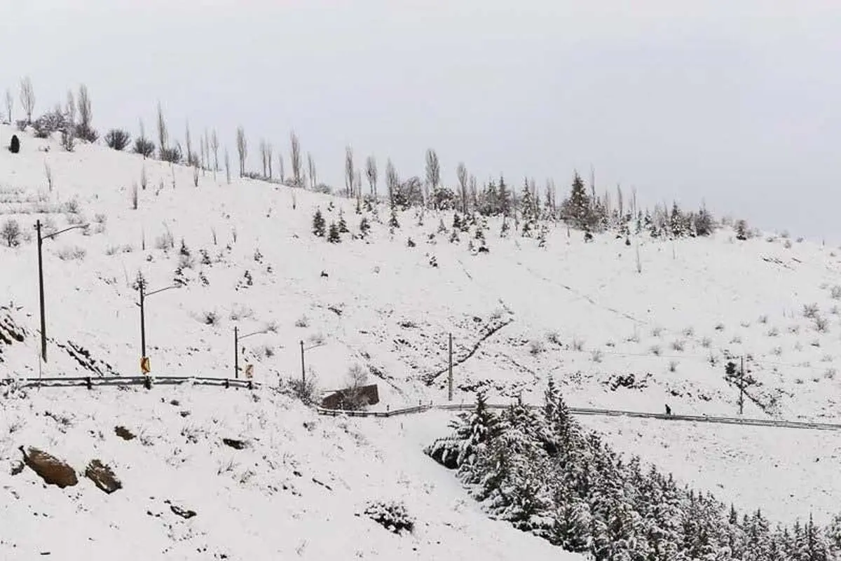 امشب در این ۴ نقطه از استان تهران برف می بارد
