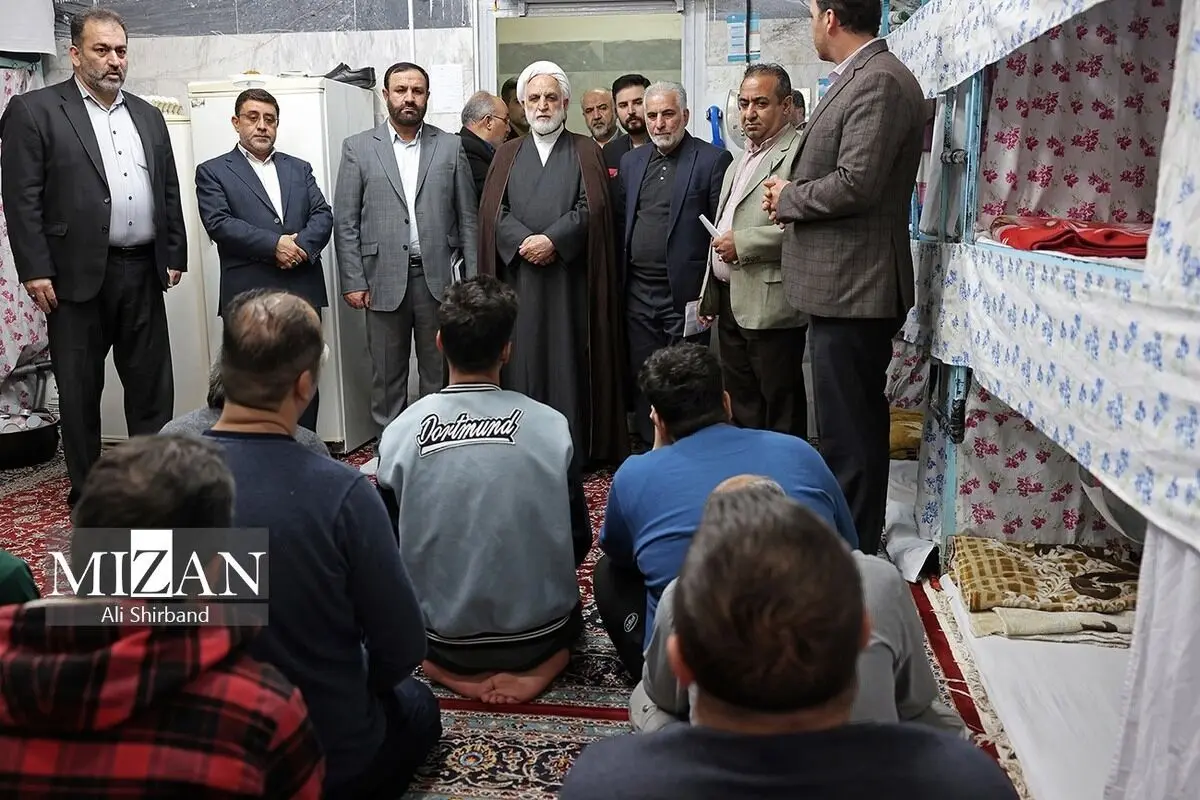(تصاویر) بازدید رئیس قوه قضاییه از زندان اوین