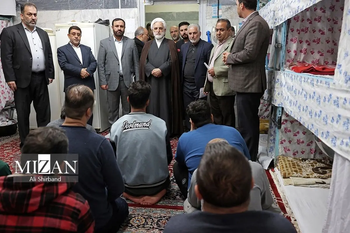 (تصاویر) بازدید رئیس قوه قضاییه از زندان اوین