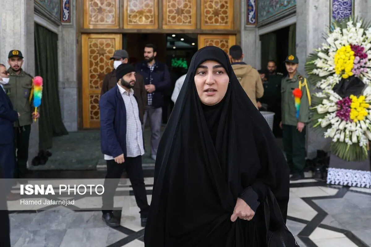 (تصاویر) فرماندهان ارشد سپاه در مراسم گرامیداشت سید رضی موسوی