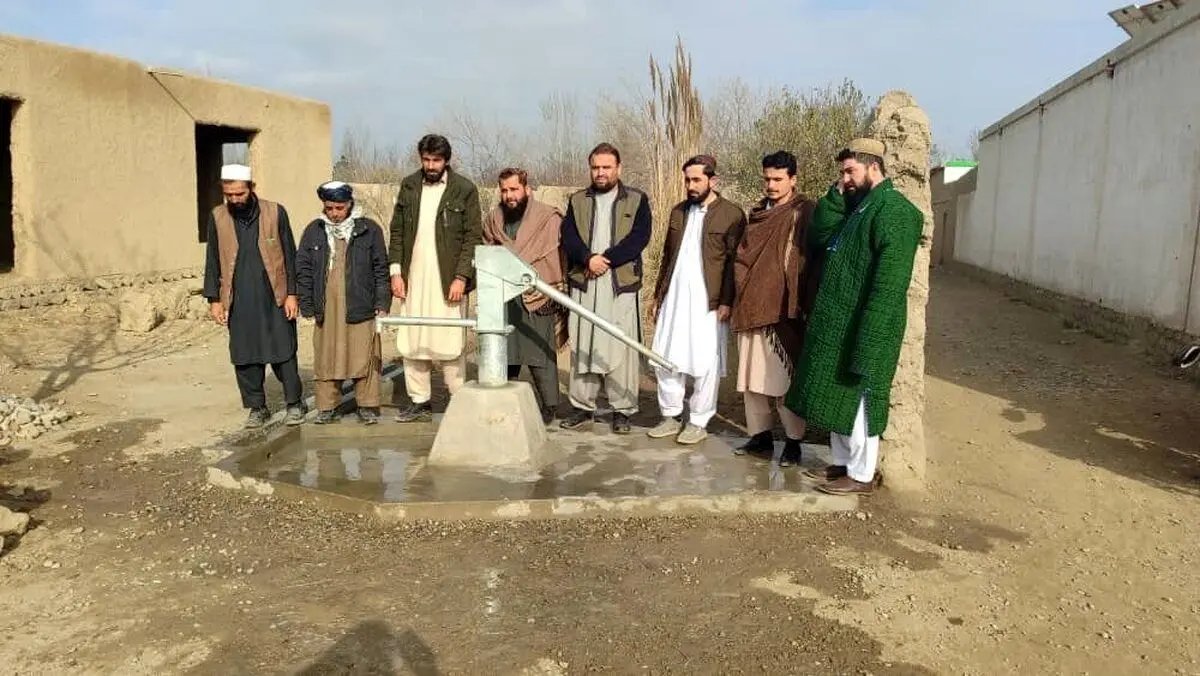 طالبان چاه آب کشف کرد