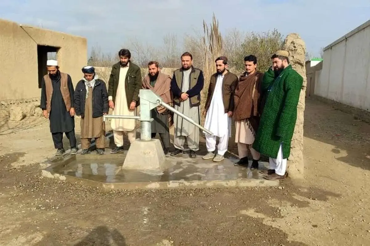 طالبان چاه آب کشف کرد