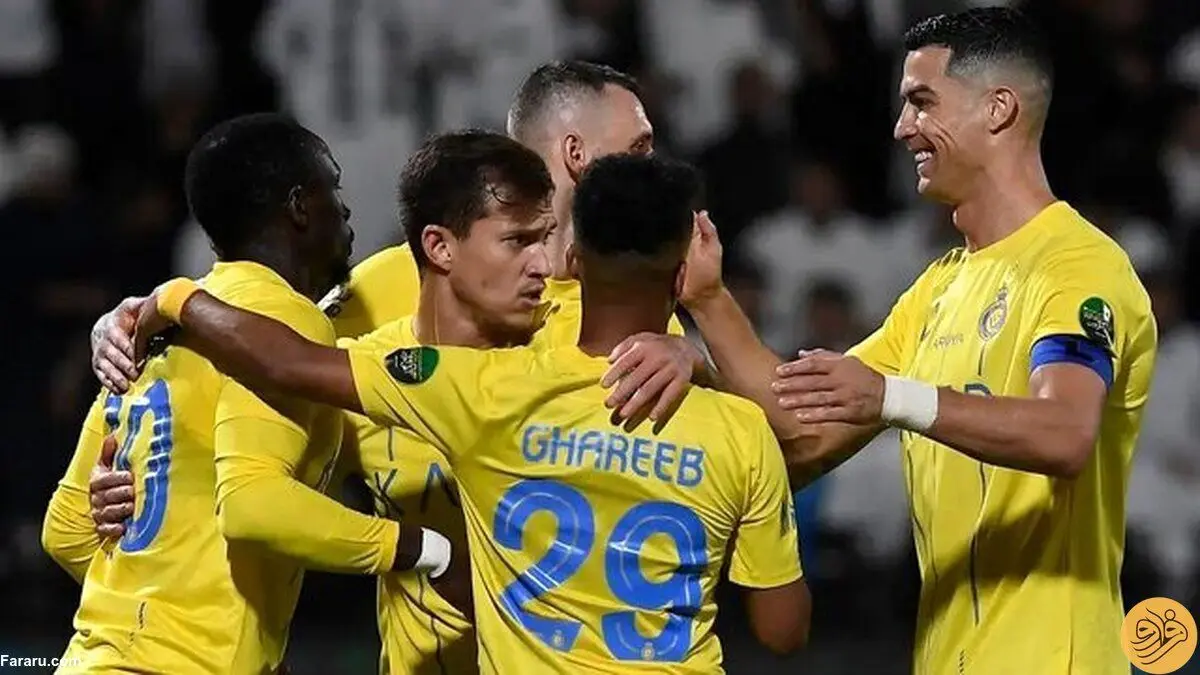 کریستیانو رونالدو گل زد و النصر قاطعانه پیروز شد