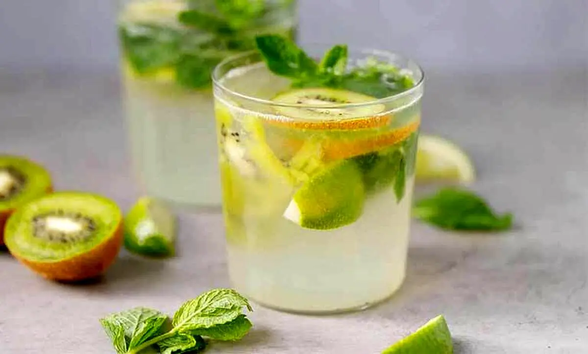 طرز تهیه موهیتو کیوی به روش خانگی