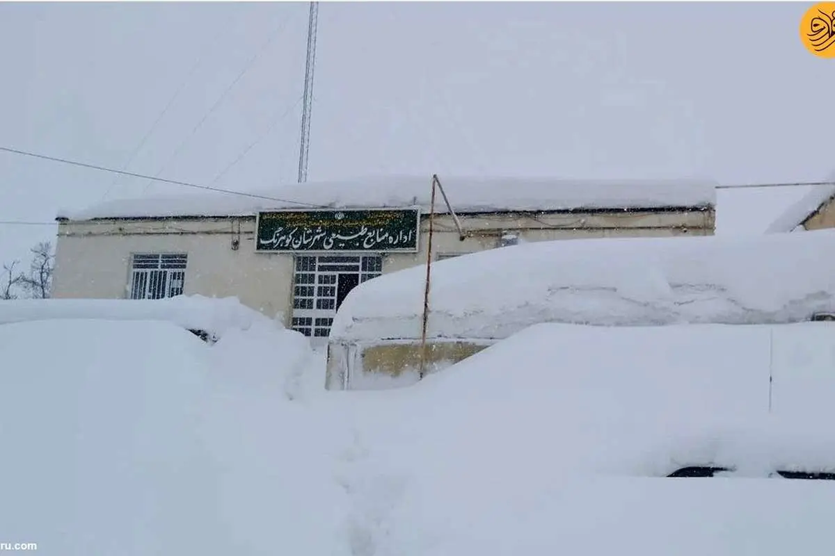(ویدئو) بارش برف در کوهرنگ