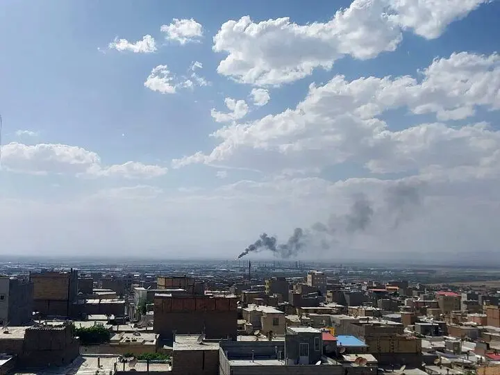 صدای انفجارهای متعدد در قصرشیرین شنیده شد