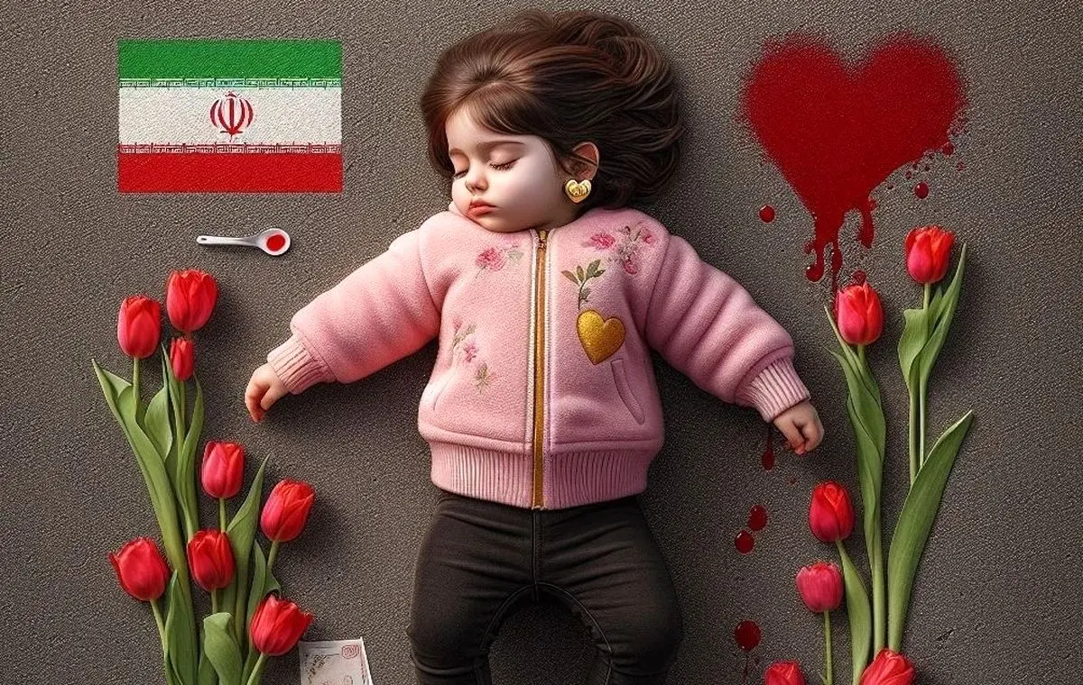 تصویر ریحانه با کاپشن صورتی روی ناو ابومهدی