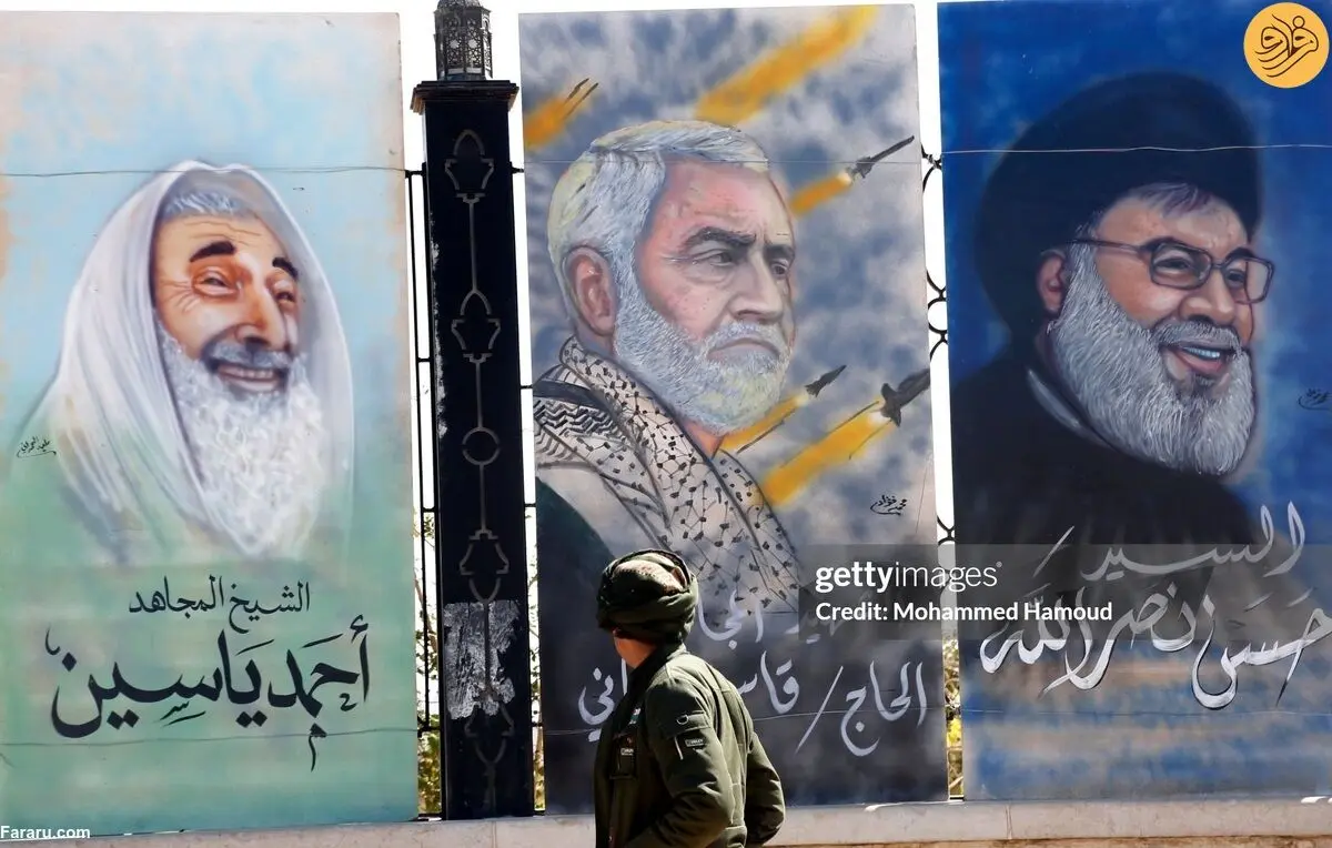 (عکس) نقاشی دیواری از سردار سلیمانی در خیابانی در صنعا