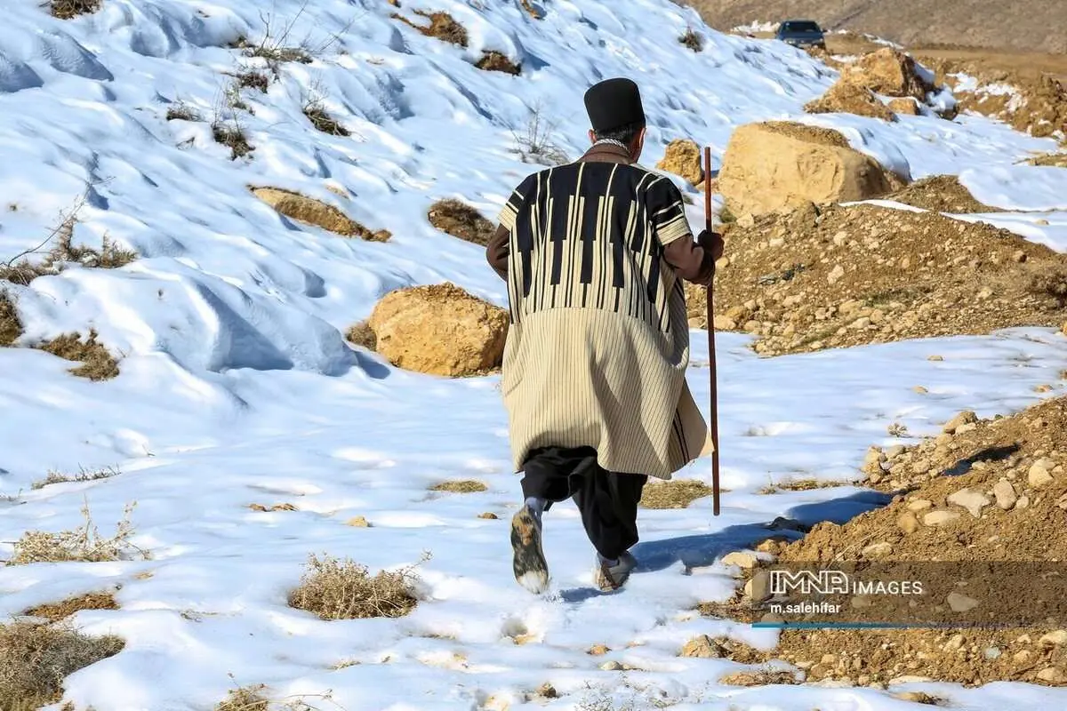 (تصاویر) زمستان نیمهجان صمصامی کوهرنگ
