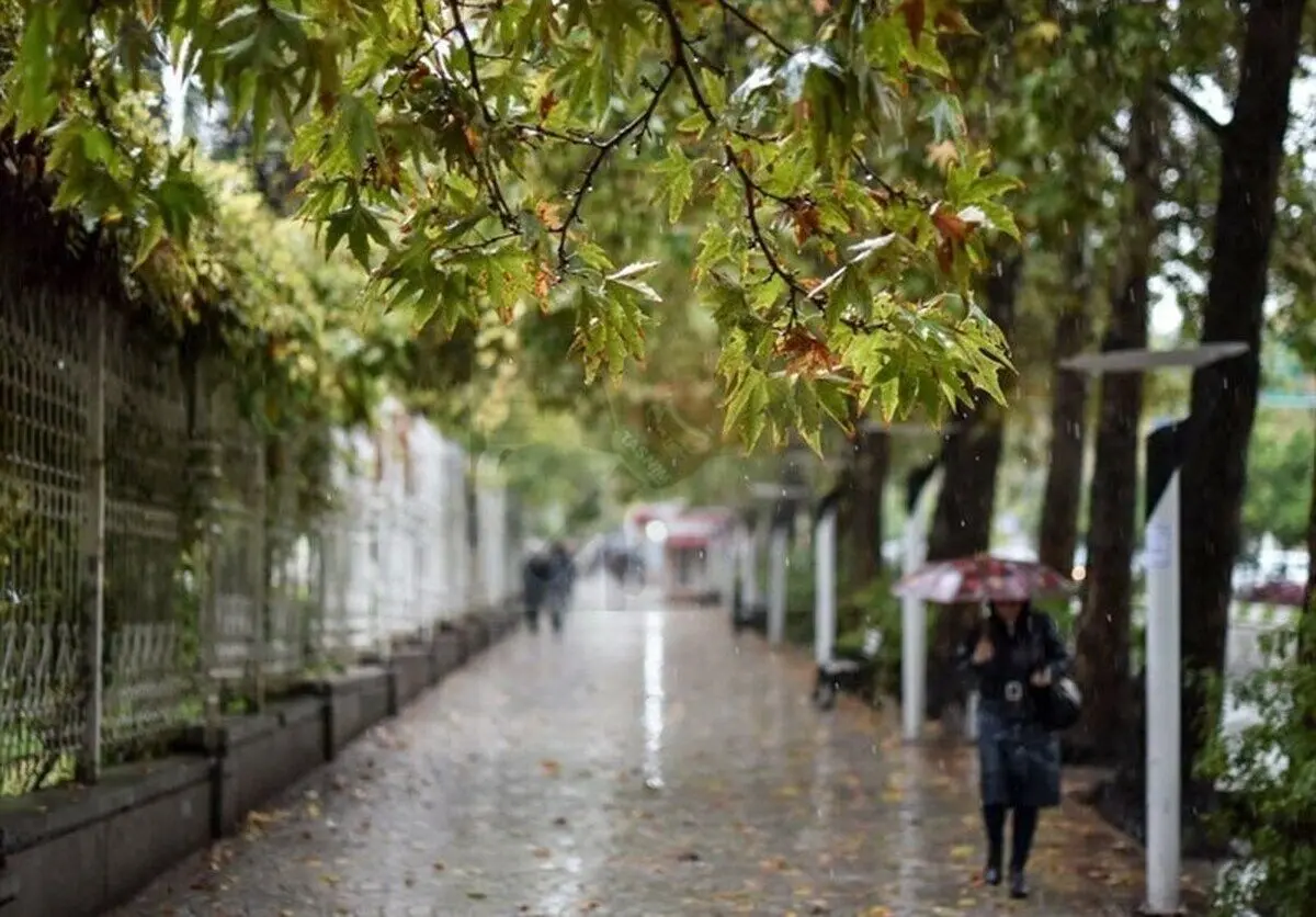 بارش پراکنده در تهران از چهارشنبه