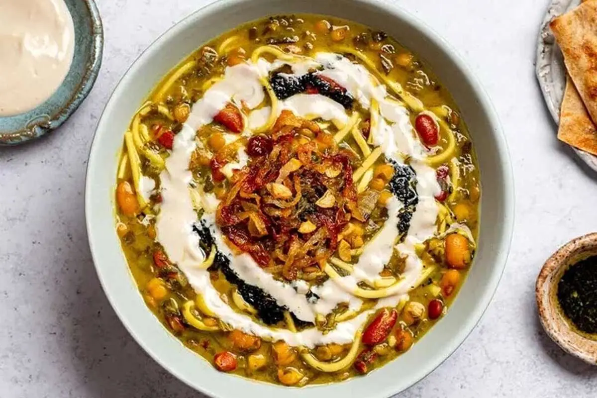 طرز تهیه آش رشته ساده و سریع مرحله به مرحله
