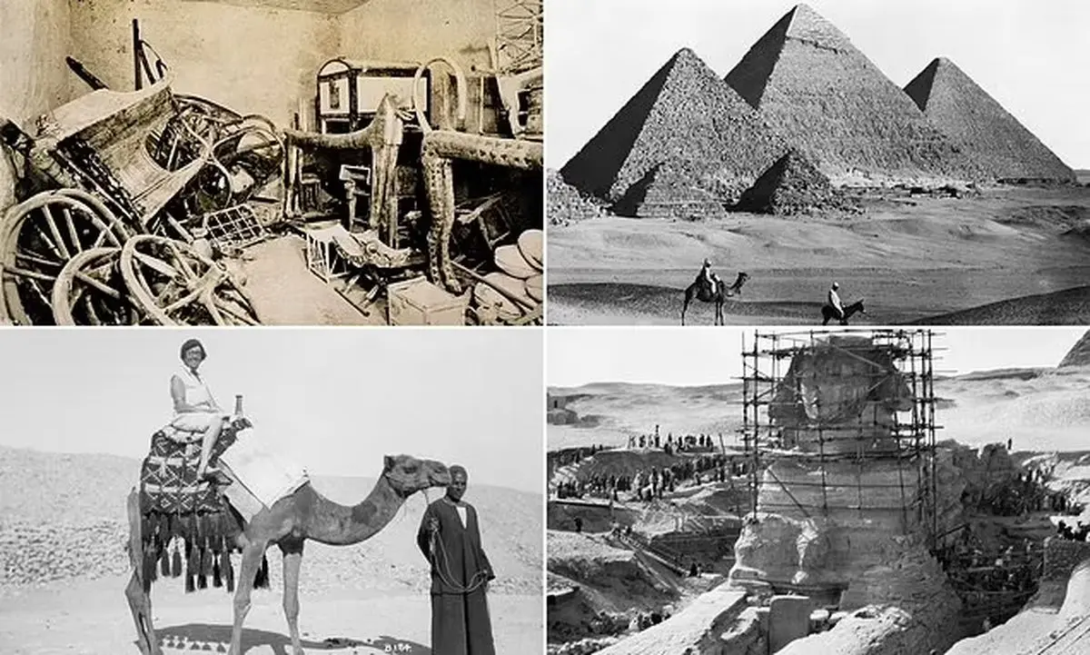 تصاویر قدیمی از مصر در ۱۰۰ سال پیش