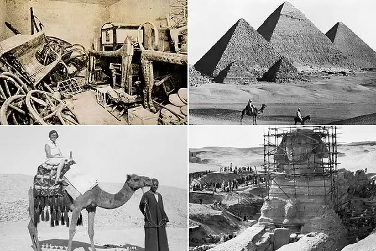 تصاویر قدیمی از مصر در ۱۰۰ سال پیش