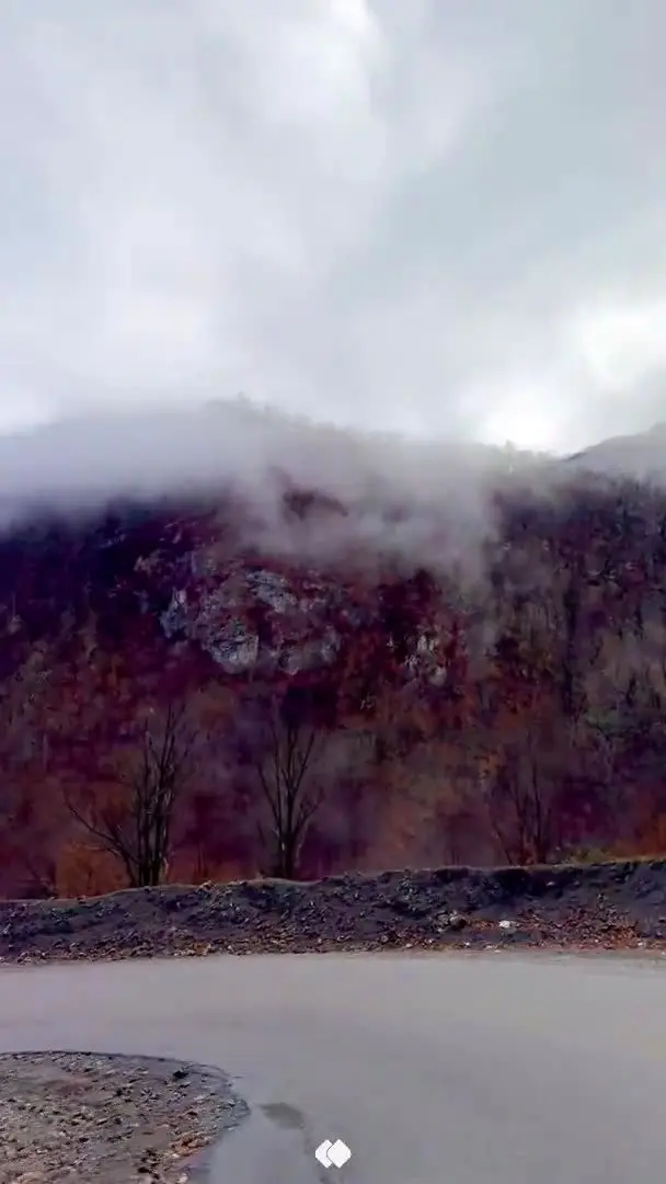 (ویدیو) پاییز و زمستان در یک قاب