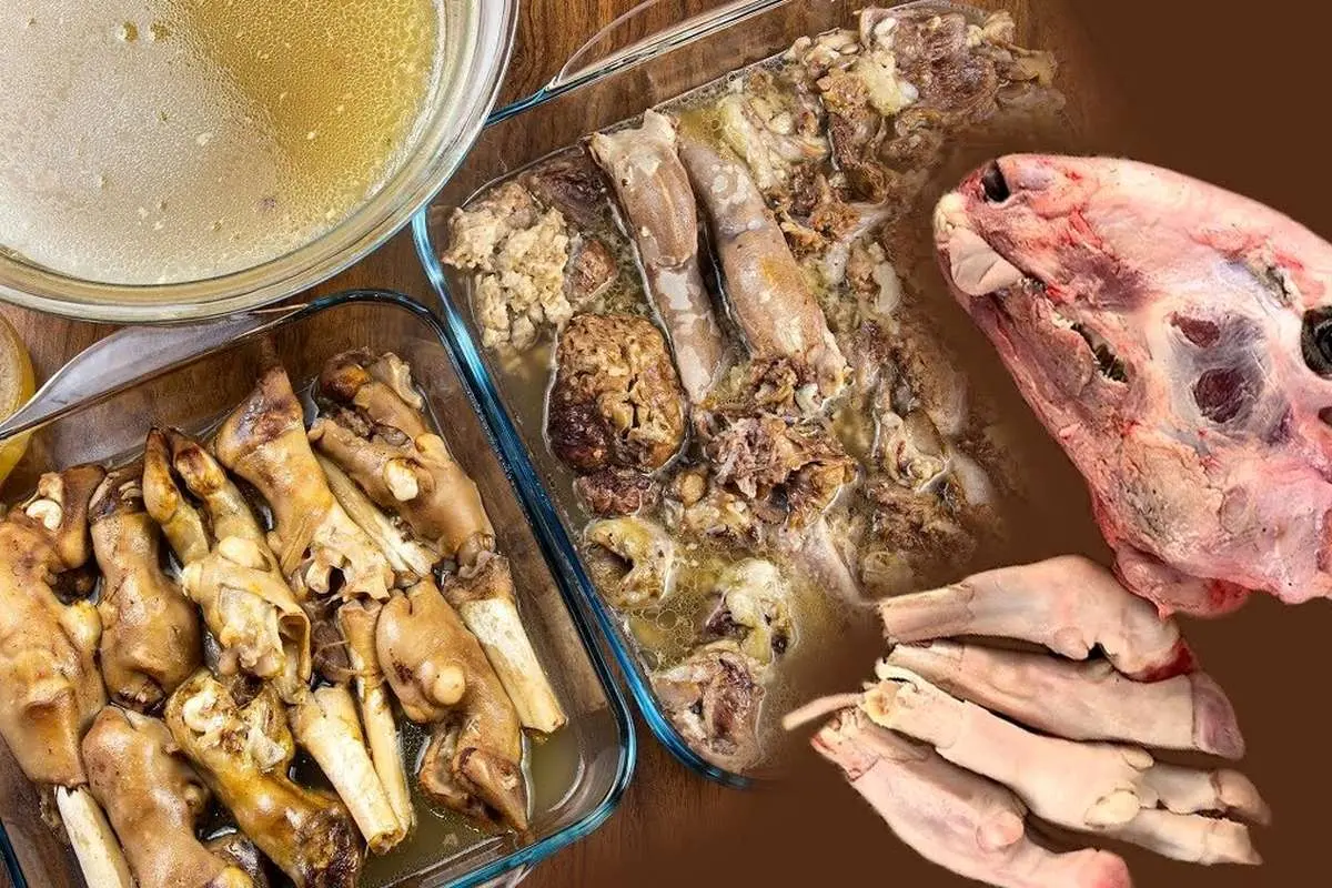 (ویدئو) رقابت سرعتی بر سر خوردن کله پاچه در چین