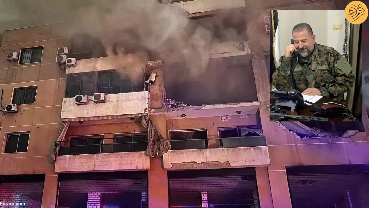 (ویدئو) شهادت صالح العاروری نفر دوم حماس در حمله اسرائیل به لبنان