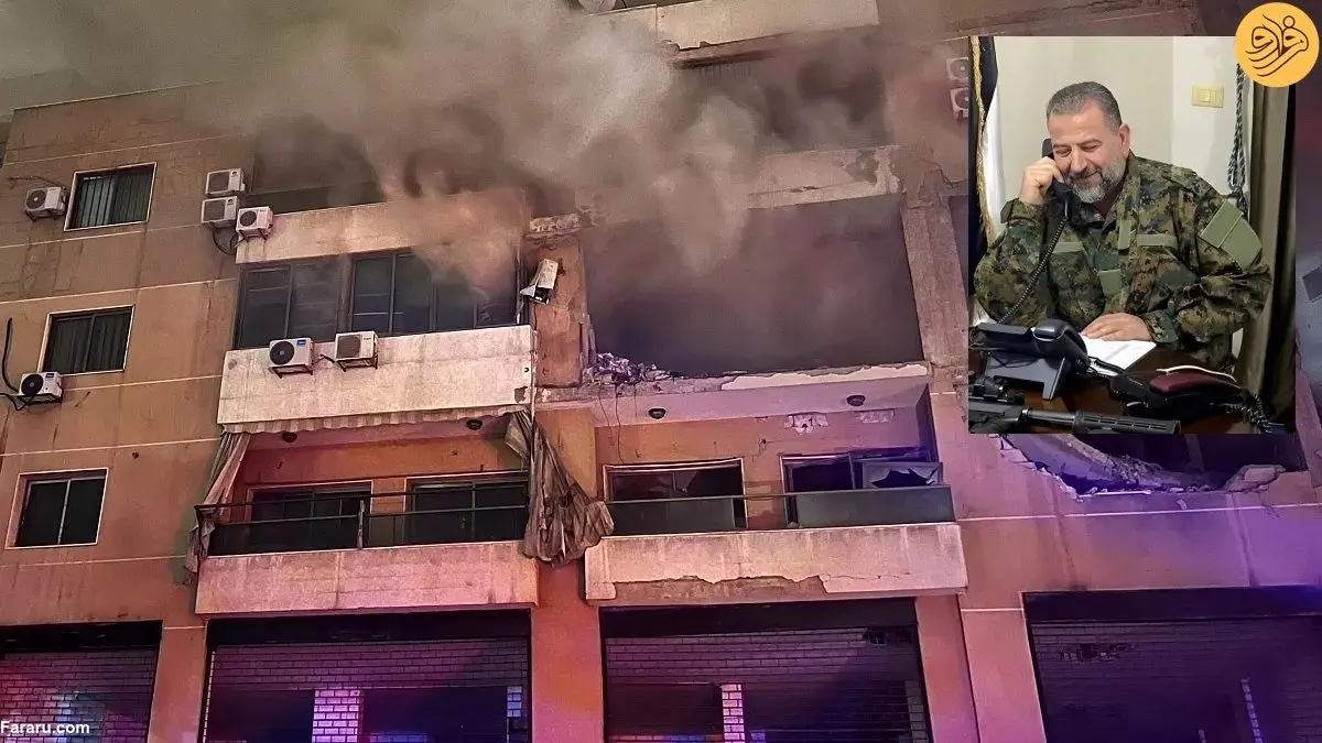 (ویدئو) شهادت صالح العاروری نفر دوم حماس در حمله اسرائیل به لبنان