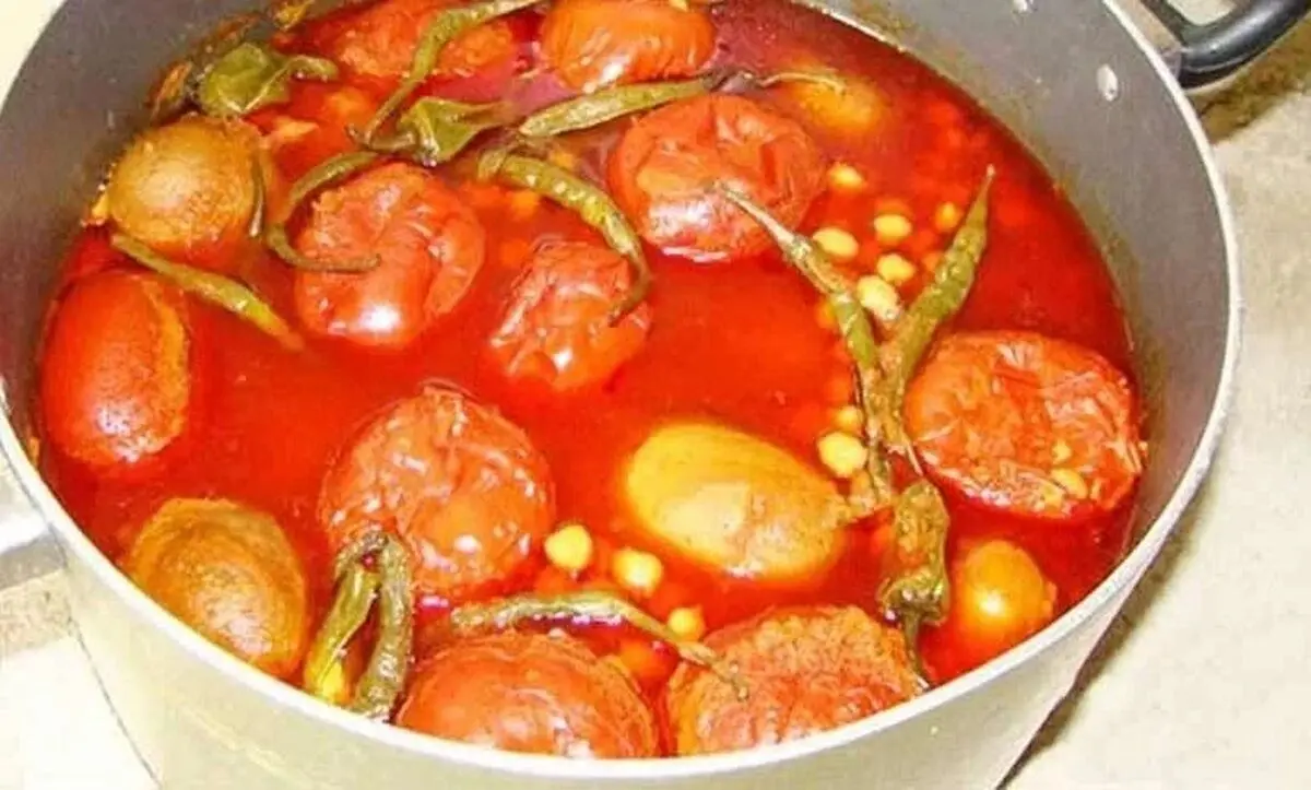 طرز تهیه آبگوشت فلفل همدانی خوشمزه