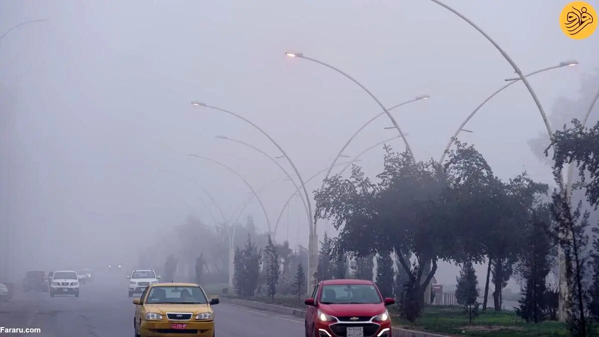 (تصاویر) موصل در مه