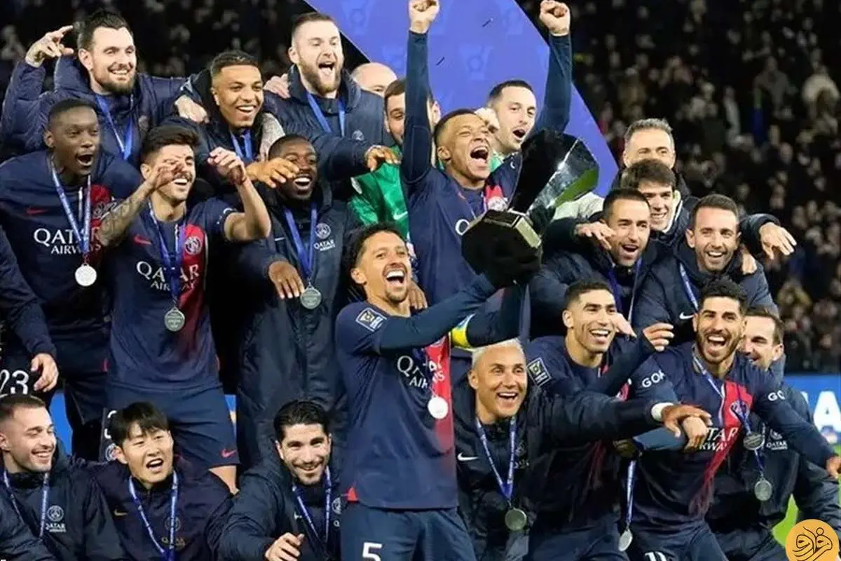 پاریسنژرمن قهرمان سوپرجام فرانسه شد