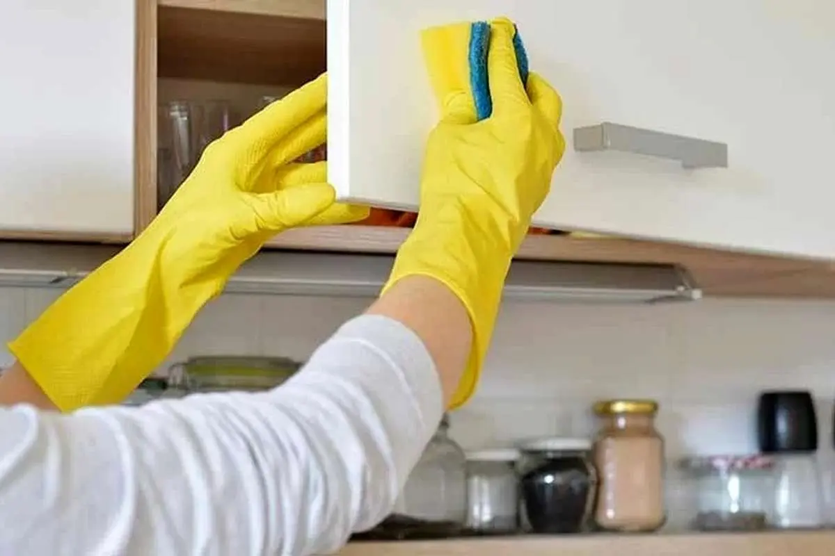 بهترین و سادهترین روشهای تمیز کردن کابینت