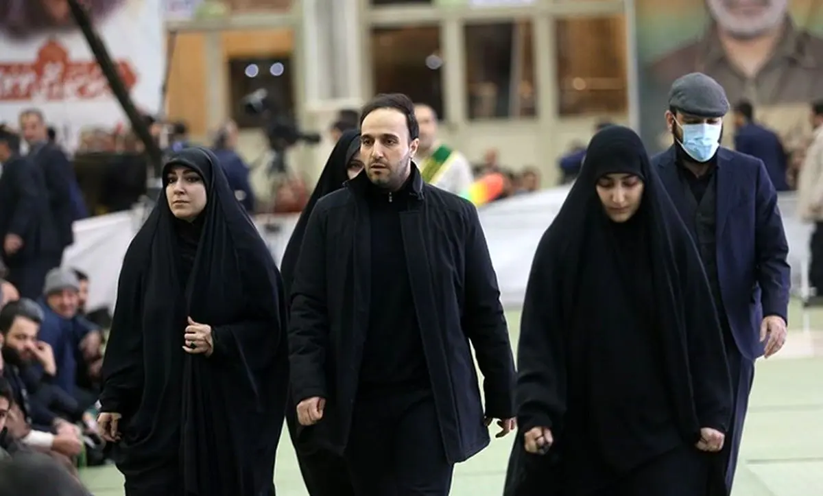 پیام تسلیت خانواده شهید سلیمانی در پی حادثه تروریستی کرمان