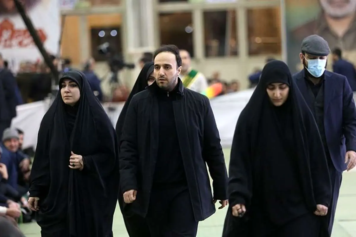 پیام تسلیت خانواده شهید سلیمانی در پی حادثه تروریستی کرمان
