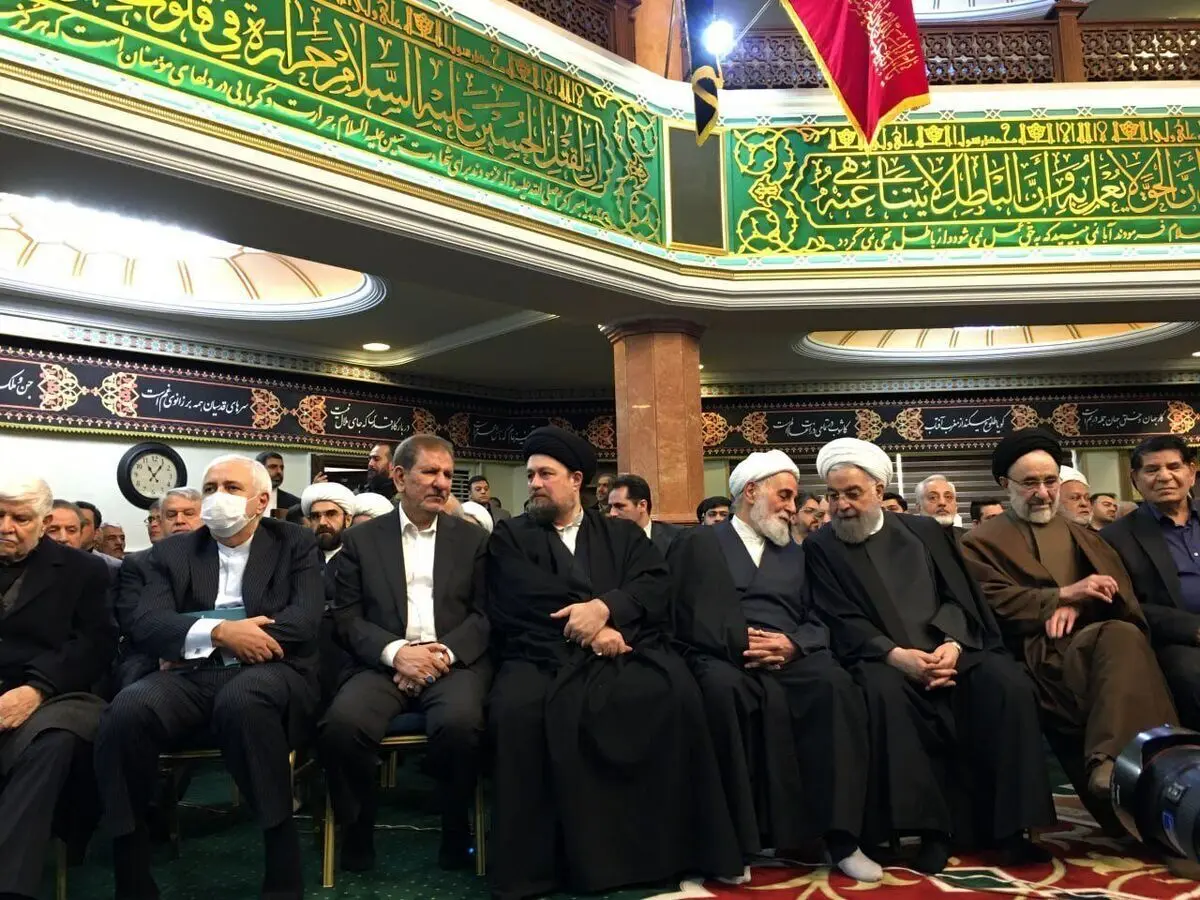 (عکس) تصویری از گپ و گفت حسن روحانی و ناطق نوری
