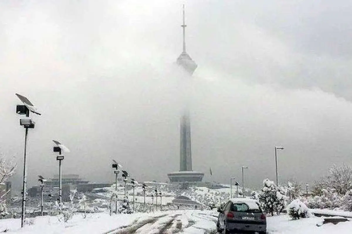 (ویدئو) شنبه هوا در ارتفاعات تهران برفی میشود