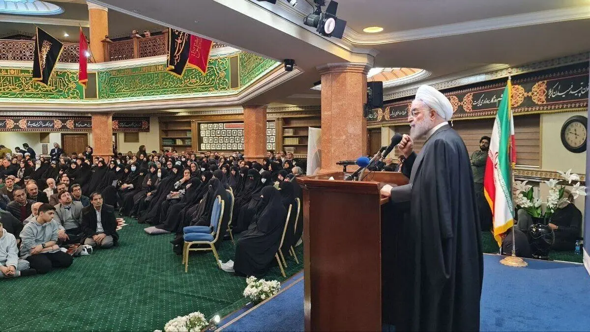 (تصویر)سایت حسن روحانی درباره آیت‌الله هاشمی چه تصویری منتشر کرد؟