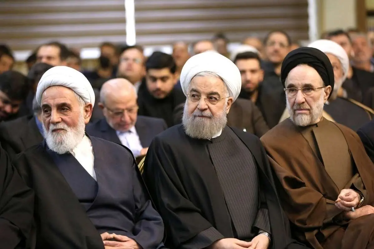 غیبت قالیباف و آملی لاریجانی در مراسم سالگرد هاشمی رفسنجانی/ احمد جنتی و ائمه جمعه تهران کجا بودند؟