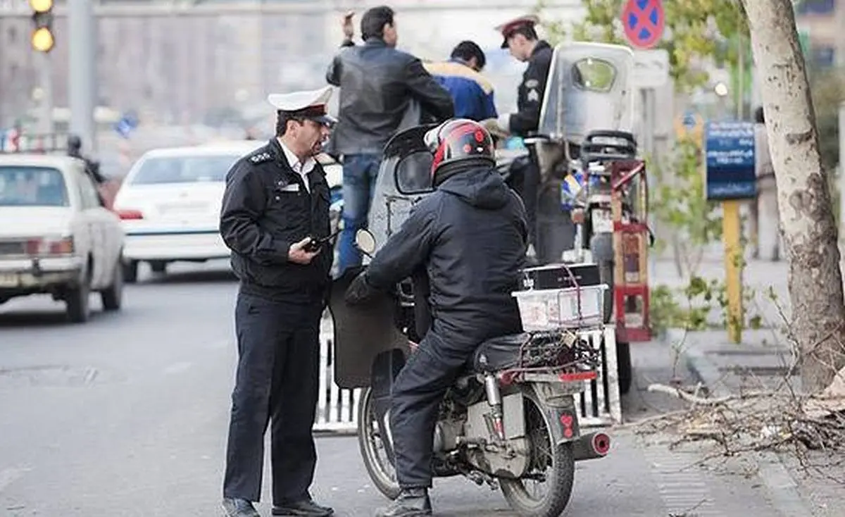 هر ۵ دقیقه یک موتور توسط پلیس تهران توقیف می‌شود
