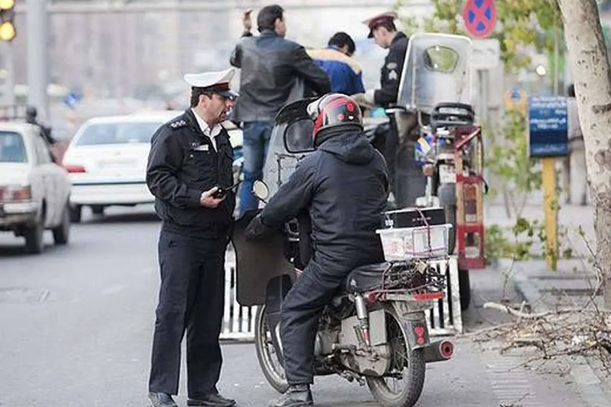 هر ۵ دقیقه یک موتور توسط پلیس تهران توقیف می‌شود